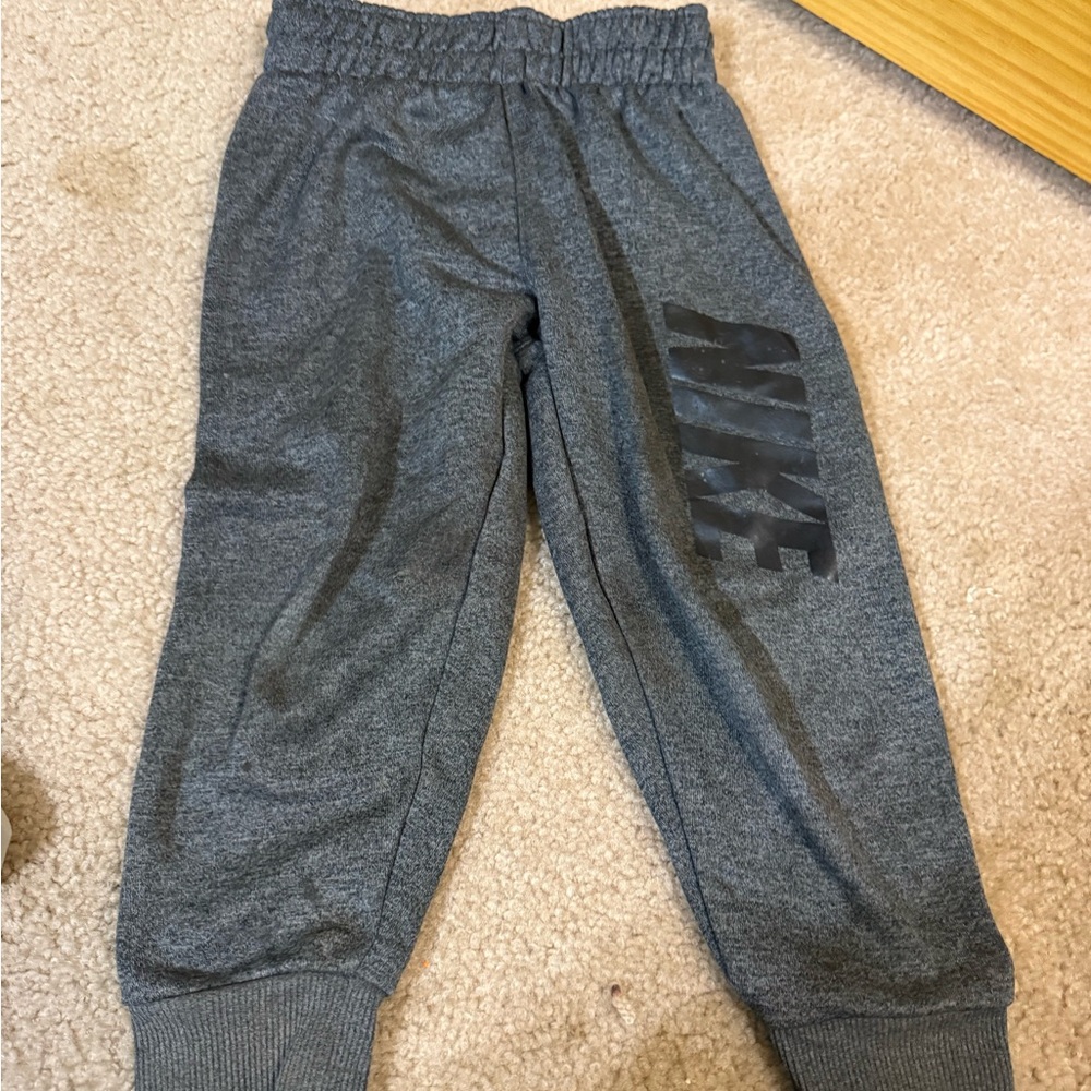 Nike Kids Charcoal Gray Joggers